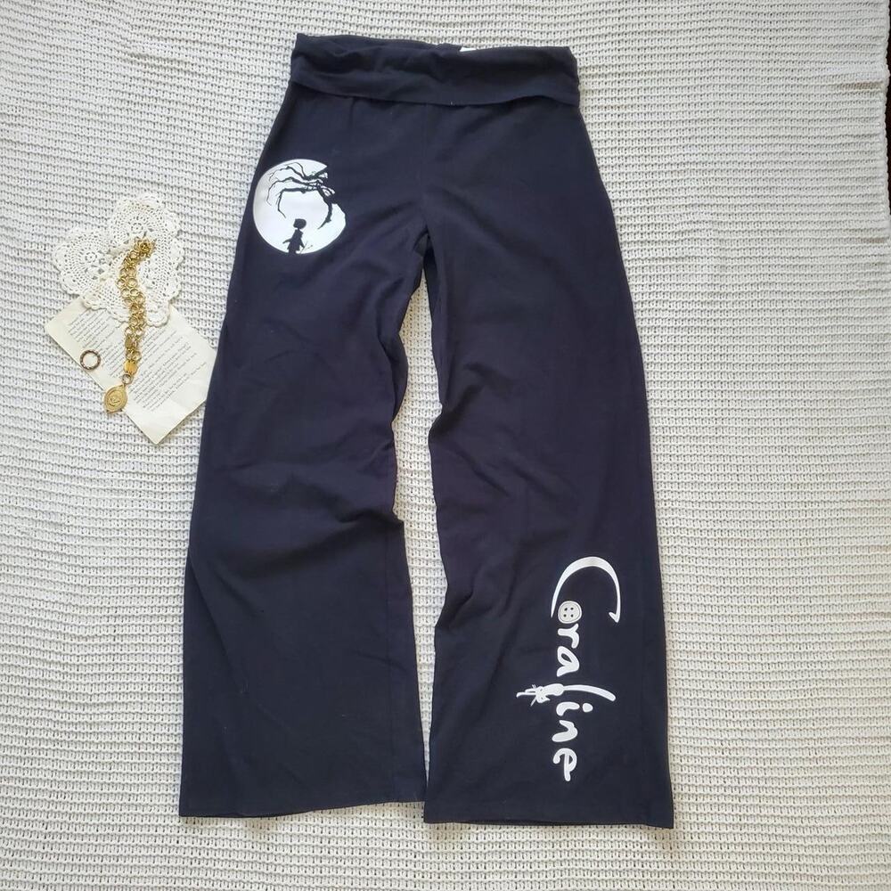Coraline foldover wide leg pants